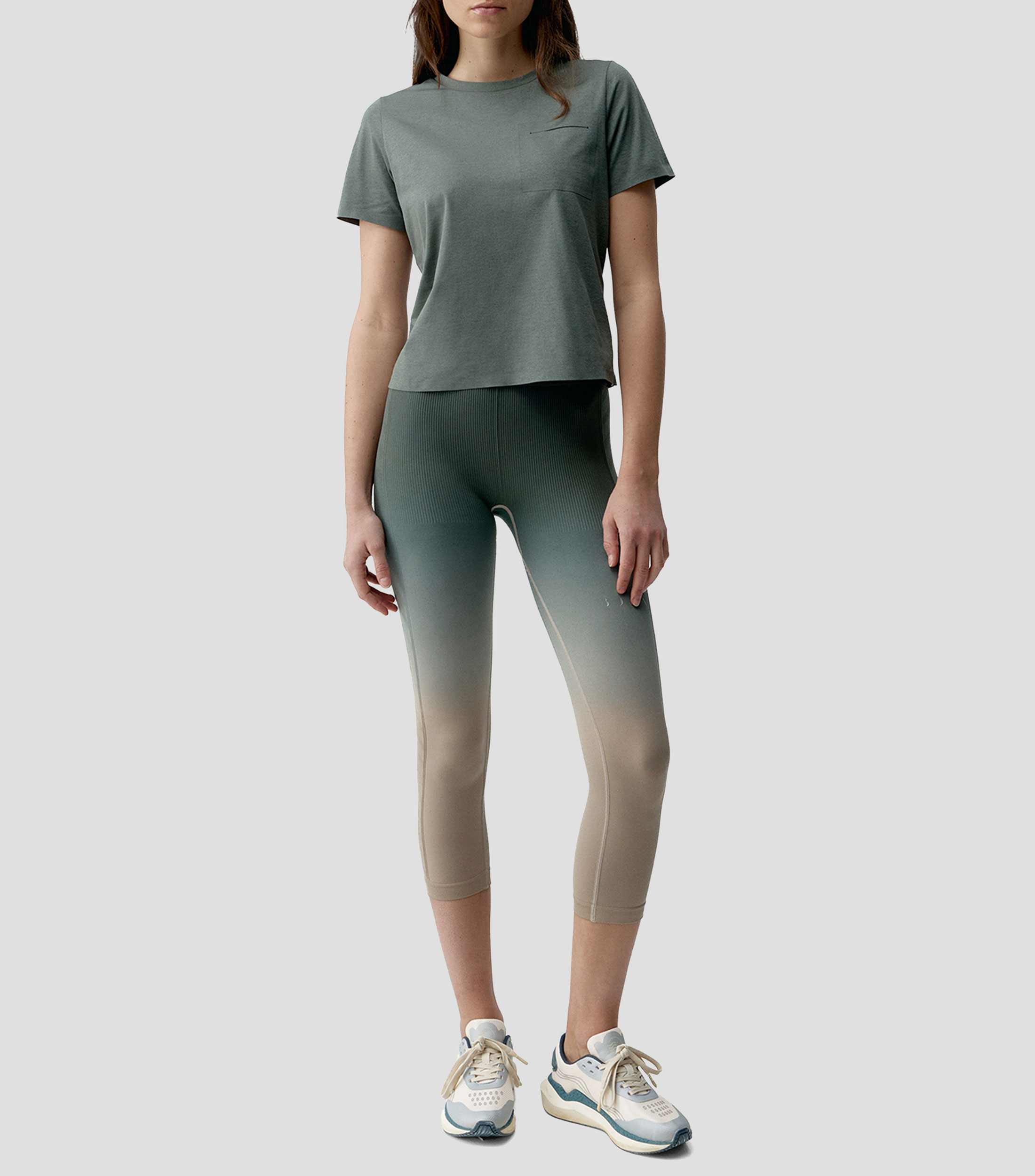 Playera para Entrenamiento Rosella lisa Mujer